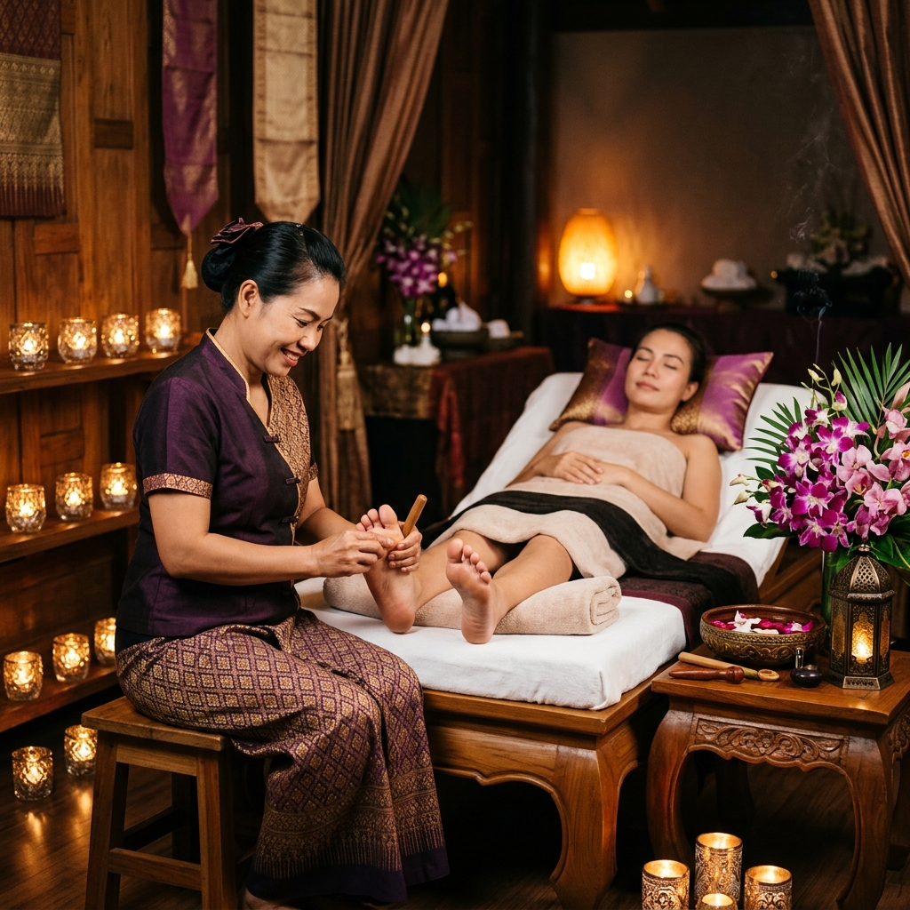 Foot Reflexology Massage